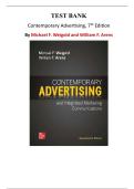 Contemporary Advertising &ndash; 17th Edition&comma; Michael Weigold &ndash; Complete Test Bank &lpar;Chapters 1&ndash;18&rpar;