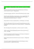 CLA Exam 4 Questions And Answers Latest Graded A&plus; When there are abnormally low amounts of follicle-stimulating hormone and luteinizing hormone&comma; what disease is present&quest; - hypogonadism