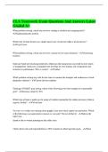 CLA Teamwork Exam Questions And Answers Latest Graded A&plus; When problem solving&comma; which step involves creating a schedule and assigning tasks&quest; Implementing the solution
