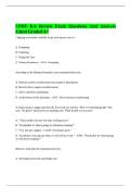CPDT KA Review Exam Questions And Answers Latest Graded A&plus;