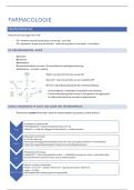 Samenvatting -  Farmacologie (E06B7B)