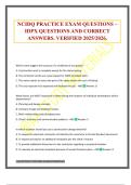 NCIDQ PRACTICE EXAM QUESTIONS &ndash; IDPX QUESTIONS AND CORRECT ANSWERS&period; VERIFIED 2025&sol;2026&period;