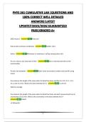 PHYS 261 CUMULATIVE LAB &vert;QUESTIONS AND 100&percnt; CORRECT WELL DETAILED ANSWERS&vert;LATEST UPDATE&excl;&excl;&excl;2025&sol;2026&vert;GUARANTEED PASS&vert;GRADED A&plus;