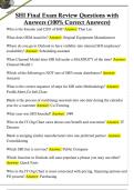 SHI Final Exam Review Questions with  Answers &lpar;100&percnt; Correct Answers&rpar;