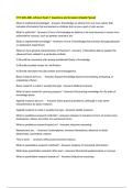 HTH 408 JMU Johnson Exam 1 Questions and Answers Already Passed