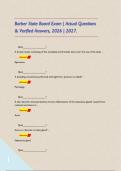Barber State Board Exam &vert; Actual Questions & Verified Answers&comma; 2026 &vert; 2027&period;       