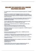 DOD ARFF CDC EXAM WITH 100&percnt; VERIFIED SOLUTIONS 2026-2027&excl;&excl;