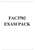 FAC3702 LATEST EXAM PACK