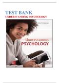 Test Bank for Understanding Psychology&comma; 15th Edition by Robert Feldman&vert; 9781264196272&vert; All Chapters 1-15&vert; LATEST