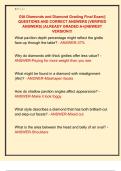 GIA DIAMONDS AND DIAMOND GRADING FINAL  EXAM NEWEST 2025&sol;2026 COMPLETE ALL 180  QUESTIONS AND CORRECT ANSWERS &lpar;VERIFIED  ANSWERS&rpar; &vert;ALREADY GRADED A&plus;&vert;&vert;NEWEST  VERSION&excl;&excl;&excl;