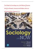 Test Bank for Sociology now&comma; 3rd Edition &lpar;Pearson&comma; 2021&rpar; by Kimmel&comma; Aronson and Bridges&comma; Isbn no&semi; 9780137497812&comma; &lpar;Chapters 1-15&rpar; Complete Study Guide&excl;&excl;&excl;&excl;&excl;