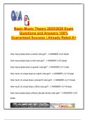 Music Theory &ndash; 2025&sol;2026 &ndash; 56 Exam Q&As &ndash; Rhythm&comma; Note Values&comma; Ornaments &ndash; For Music Fundamentals