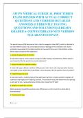 ATI PN MEDICAL SURGICAL PROCTORED  EXAM 2025&sol;2026 WITH ACTUAL CORRECT  QUESTIONS AND VERIFIED DETAILED  ANSWERS &vert;CURRENTLY TESTING  QUESTIONS AND SOLUTIONS&vert;ALREADY  GRADED A&plus;&vert;NEWEST&vert;BRAND NEW VERSION  &excl;&excl;&vert;GUARANTEED PASS