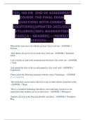 TEFL 160 HR- END OF ASSESSMENT COURSE-THE FINAL EXAM QUESTIONS WITH CORRECT SOLUTIONS&vert;&vert;UPDATED 2025&sol;2026 SYLLABUS&vert;&vert;100&percnt; GUARANTEED PASS&vert;&vert;A&plus; GRADED&vert;&vert;<<NEWEST VERSION>>&vert;&vert;