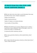 ATI HEALTH EXAM Q&A 2026 STUDY GUIDE SOLVED QUESTIONS GRADED A&plus;