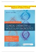  Tietz Fundamentals of Clinical Chemistry & Molecular Diagnostics &ndash; 8th Edition Test Bank