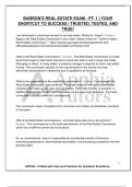 BARRON'S REAL ESTATE EXAM - PT&period; 1 &vert; YOUR SHORTCUT TO SUCCESS &vert; TRUSTED&comma; TESTED&comma; AND TRUE&excl;
