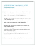 ANSC 2050 Final Exam Questions With Correct Answers&period;