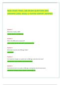 MCB 2010C FINAL LAB EXAM QUESTION AND ANSWER &lpar;2025-2026&rpar; A&plus; RATED EXPERT VERIFIED 