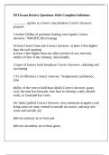 NFI Exam Review Questions With Complete Solutions