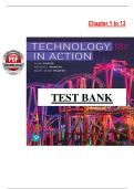 Technology in Action, 18th Edition (2024) – Test Bank (Chapters 1–13) – Evans, Martin & Poatsy