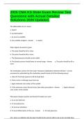 2025 CMA KS State Exam Review Test Questions with Actual Detailed Solutions 2026 Updated&period;