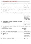 NFI GAS TEST- USE FLASH CARDS