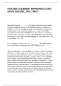MSOC TEST 2 &vert; QUESTIONS AND ANSWERS &vert; LATEST UPDATE 2025&sol;2026 &vert; 100&percnt; CORRECT&period;