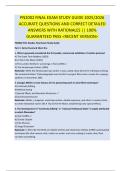 PN2002 FINAL EXAM STUDY GUIDE 2025&sol;2026  ACCURATE QUESTIONS AND CORRECT DETAILED  ANSWERS WITH RATIONALES &vert;&vert; 100&percnt;  GUARANTEED PASS <RECENT VERSION> 
