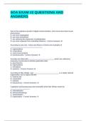 SOA EXAM &num;2 QUESTIONS AND ANSWERS &lpar;GRADED A&rpar;