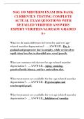NSG 555 MIDTERM EXAM 2026 BANK  CURRENTLY TESTING COMPLETE  ACTUAL EXAM QUESTIONS WITH  DETAILED VERIFIED ANSWERS  EXPERT VERIFIED &sol;ALREADY GRADED  A&plus;