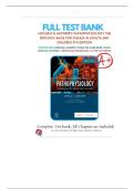 FULL TEST BANK FOR MCCANCE AND HUETHERS PATHOPHYSIOLOGY THE BIOLOGIC BASIS FOR DISEASE IN ADULTS AND CHILDREN 9TH EDITION 2024&sol;2025 &lbrack;VERIFIED ANSWERS&rsqb;