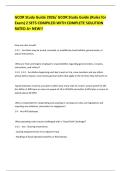 GCOR Study Guide 2026&sol; GCOR Study Guide &lpar;Rules for Exam&rpar; 2 SETS COMPILED WITH COMPLETE SOLUTION RATED A&plus; NEW&excl;&excl;