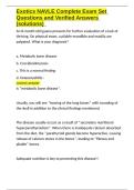 Exotics NAVLE Complete Exam Set Questions and Verified Answers &lpar;solutions&rpar;&period;docx