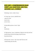ECPI UNIT 2 COMPREHENSIVE EXAM SCRIPT 2026 QUESTIONS AND FULL ANSWERS 100&percnt; CORRECT