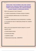 NSG554 EXAM 1 &sol;NSG 554 PRIMARY CARE EXAM 1 NEWEST  2025&sol;2026 ACTUAL EXAM WITH COMPLETE QUESTIONS AND  CORRECT DETAILED ANSWERS &lpar;100&percnt; VERIFIED ANSWERS&rpar;  &vert;ALREADY GRADED A&plus;&vert; &vert;&vert;PROFESSOR VERIFIED&vert;&vert; 