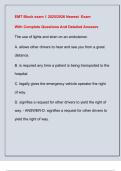 EMT Block exam 1 2025&sol;2026 Newest  Exam  With Complete Questions And Detailed Answers 