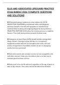 ELLIS AND ASSOCIATES LIFEGUARD PRACTICE EXAM BUNDLE 2026 COMPLETE QUESTIONS AND SOLUTIONS