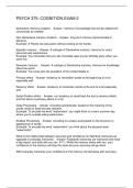 PSYCH 375 COGNITION EXAM 2