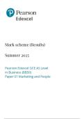 As-Level Edexcel 2025 Business Paper 1