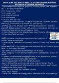 EXAM 1 NR 325 ADULT HEALTH II EXAM QUESTIONS WITH DETAILED ACCURATE ANSWERS&period;