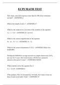ECPI MATH TEST QUESTIONS AND ANSWERS 2026