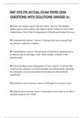 EMT NYS PSI ACTUAL EXAM PAPER 2026 QUESTIONS WITH SOLUTIONS GRADED A&plus;