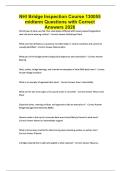 NHI Bridge Inspection Course 130055 midterm Questions with Correct Answers 2026