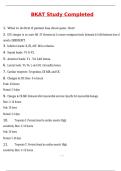 BKAT Study Exam 2025 Newest Updated Questions and Answers &lpar;2025 &sol; 2026&rpar; &lpar;Verified Answers by Expert&rpar;