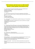 MRI Final Exam with all Correct & 100&percnt; Verified Answers &vert;Latest Update&vert; Guaranteed to Pass