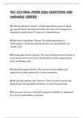 FAC 023 FINAL PAPER 2026 QUESTIONS AND ANSWERS VERIFIED