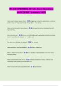 IPC CID UPDATED&vert; ACTUAL Exam Questions and CORRECT Answers 100&percnt;