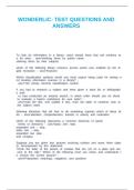 WONDERLIC- TEST QUESTIONS AND ANSWERS