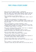 FNP 1 FINAL STUDY GUIDE&period;docx